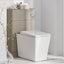 Elsa WC Unit in Textured Stone Grey