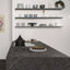 Zenith 12mm Compact Laminate Worktops - Cloudy Nova - Extra Matt - Dark Grey Core