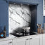 Zenith 12mm Compact Laminate Worktops - Marbre Veneto - Extra Matt - Warm White Core