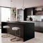 Zenith 12mm Compact Laminate Worktops - Noir - Fusion - Black Core
