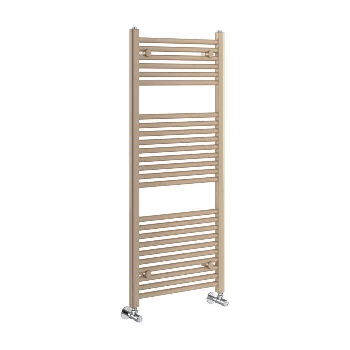 North Carolina 1200x500mm Heated Towel Rail – Brown Metallic
