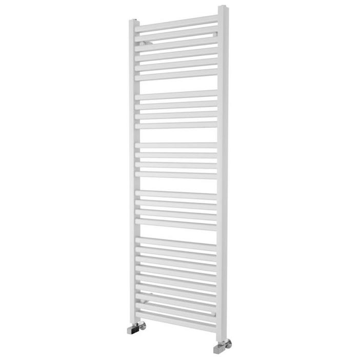 Delta 1600 x 550mm Double Layer Heated Towel Rail - White