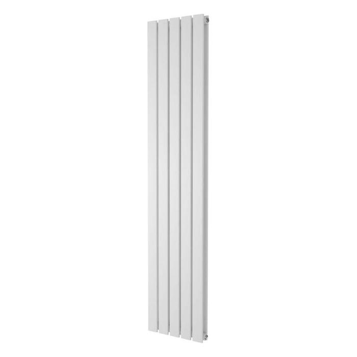 Michigan White Double Vertical Flat Panel Radiator - 1600x340mm