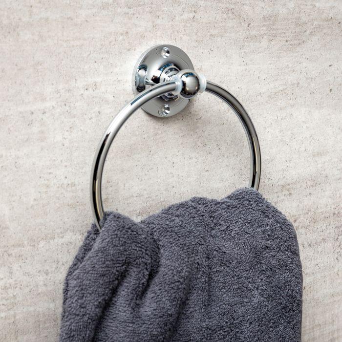 Chicago Chrome Towel Ring 170mm