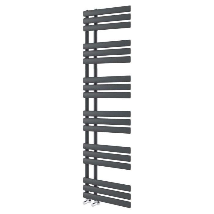 Louisiana Grey Designer Heated Towel Rail - 1750x500mm