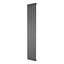 Michigan Grey Single Vertical Flat Panel Radiator - 1800x340mm