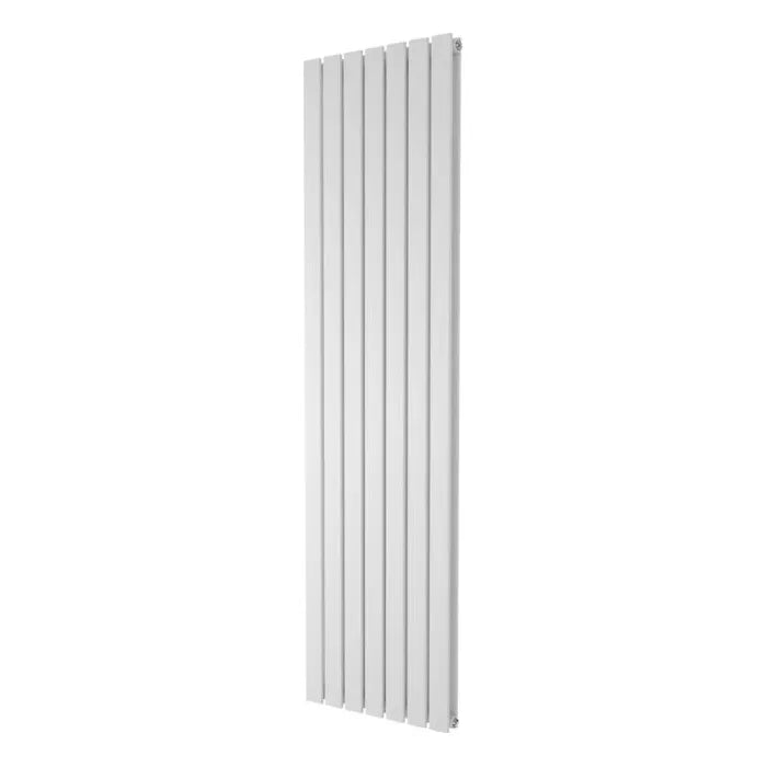 Michigan White Double Vertical Flat Panel Radiator - 1800x475mm