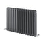 Wyoming Grey Horizontal Column Radiator - 600x860mm