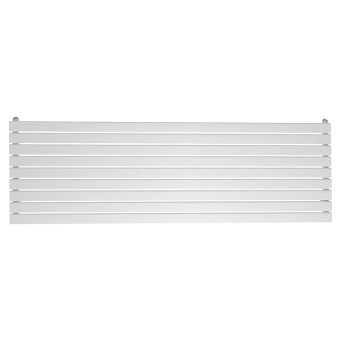 Michigan White Single Horizontal Flat Panel Radiator -610x1800mm