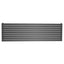 Michigan Grey Single Horizontal Flat Panel Radiator -610x1800mm