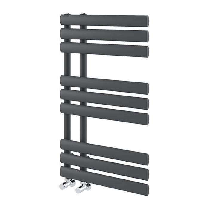 Rayner Grey Designer Heated Towel Rail - 820x500mm