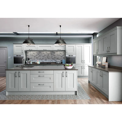 Matt Smooth Shaker Dove Grey Kitchen Units -All Sizes