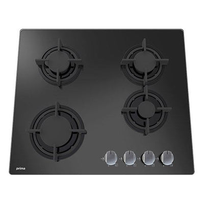 Prima 60CM GAS ON GLASS HOB PRGH212