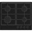 PRIMA+ 60CM GAS ON GLASS HOB PRGH218