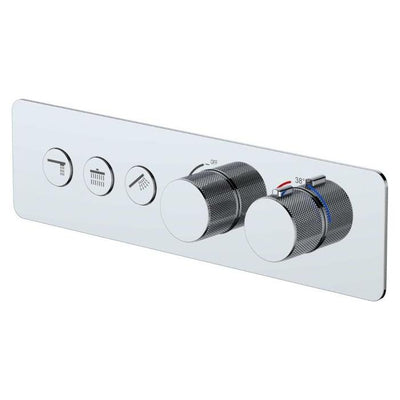 Ajo Thermostatic Triple Outlet Concealed Valve