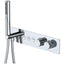 Ajo Thermostatic Triple Outlet Concealed Valve With Handset
