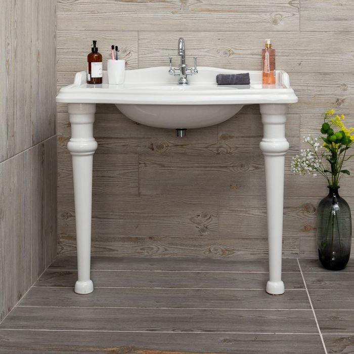 Alice 1050mm Console Basin with Ceramic Legs