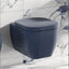 Anna Navy Rimless Wall Hung Toilet & Soft Close Seat
