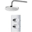 Arkansas Single Outlet Concealed Valve & Round Shower Head