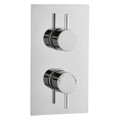 Arkansas Single Outlet Round Concealed Shower Valve