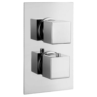 Arkansas Single Outlet Square Concealed Shower Valve