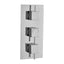Arkansas Dual Outlet Square Concealed Shower Valve