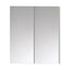 Aurora 600mm Double Door Mirrored Cabinet
