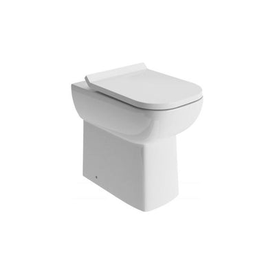 Belinda Comfort Height Back to Wall Toilet & Slim Soft Close Seat