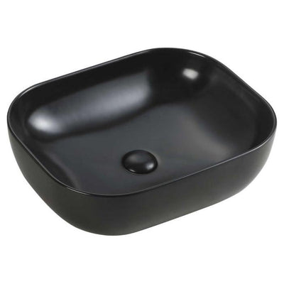 Benjamin Countertop Ceramic Basin - Matt Black