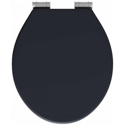 Universal Soft Closing Toilet Seat - Black