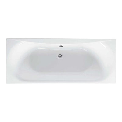 Cascade Super-Strong Acrylic Bath Double Ended 1700x700mm