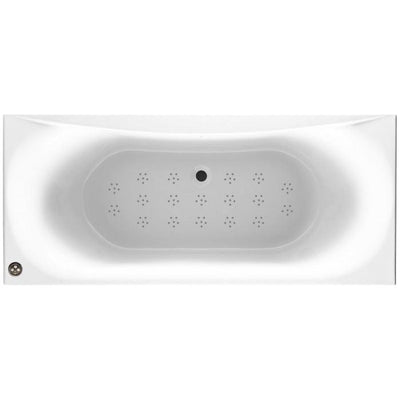 Cascade Simply Air Super-Strong Acrylic Bath 1800x800mm