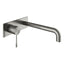 Chelsea Textured Wall Mounted Bath Tap - Gunmetal