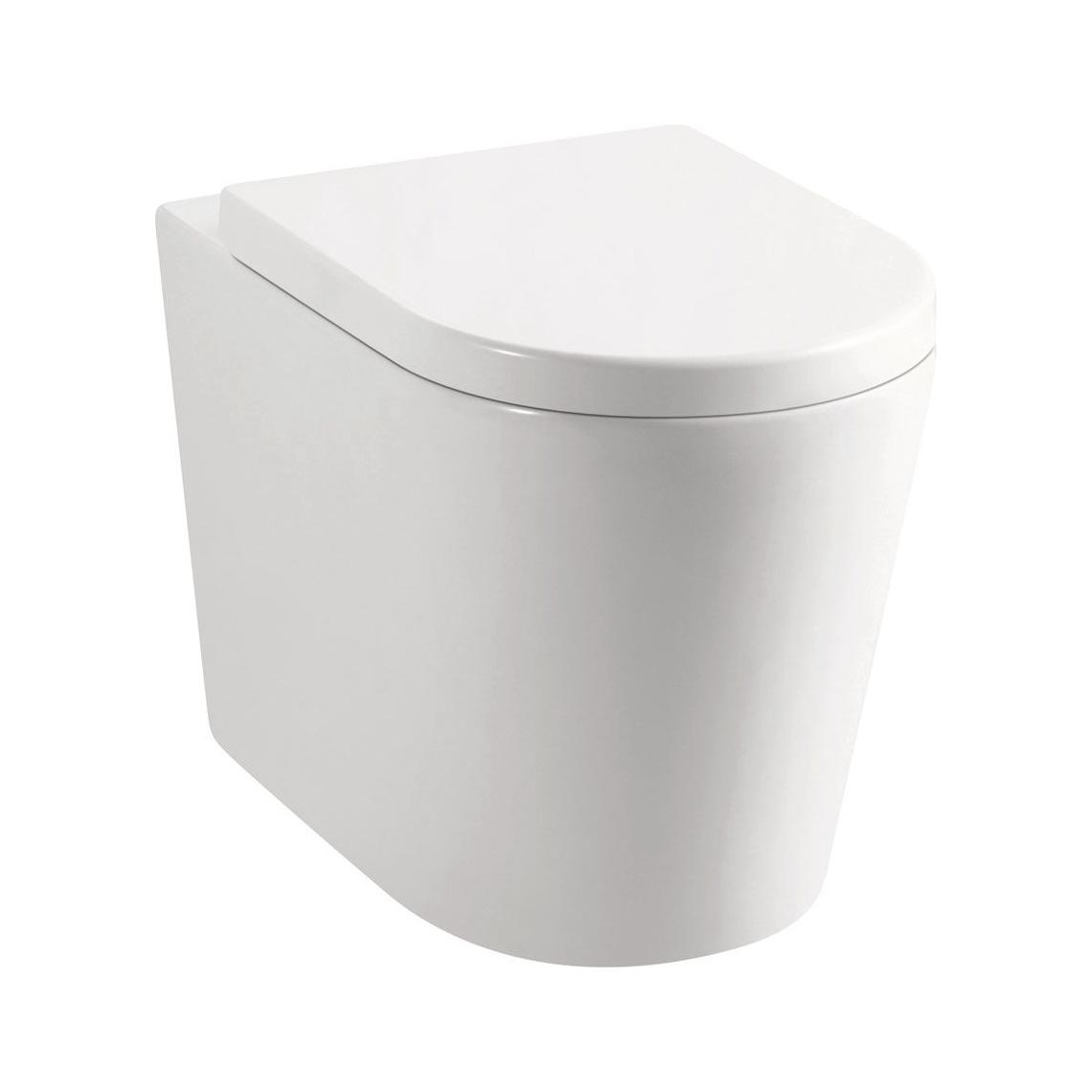 Chloe Back to Wall Toilet & Soft Close Seat