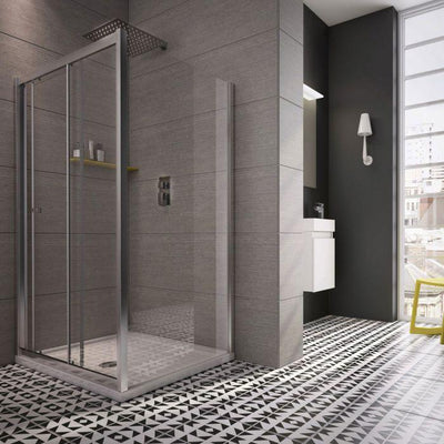 Clover 1200mm Sliding Shower Door