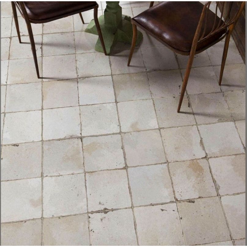 Edinburgh White Ceramic Tile 450x450mm Interiors Home Stores