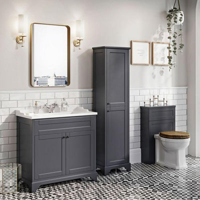 George Furniture Set in Midnight Grey