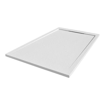 Honey White Slate Effect Shower Tray – 1700x700mm inc waste