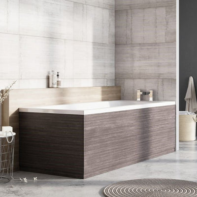Front Bath Panel Leached Oak - 1700mm-1750mm-1800mm