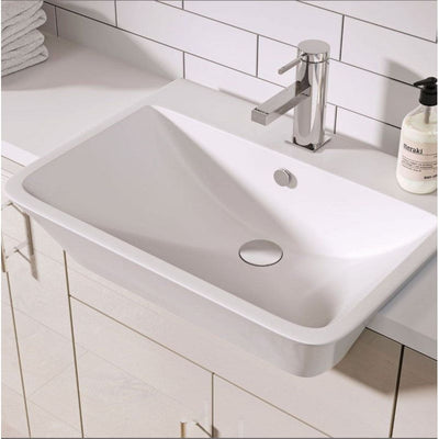 Linda Semi Recessed Basin