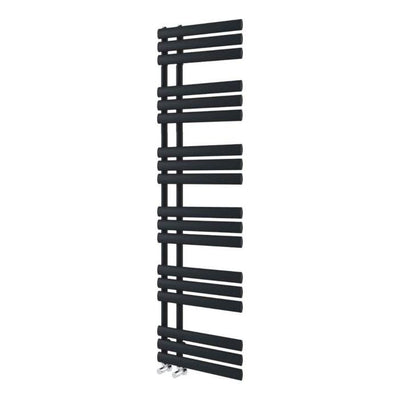 Louisiana Black Designer Heated Towel Rail - 1750x500mm