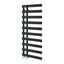 Massachusetts 1610 x 500mm Vertical Radiator - Black