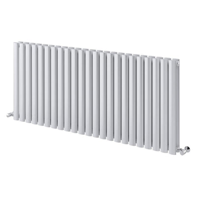 Minnesota White Double Horizontal Radiator - 600x1360mm