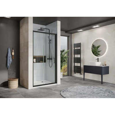 Murphy Black 1200mm Sliding Shower Door