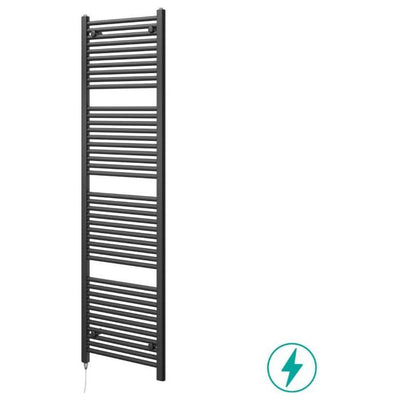 North Carolina 1800 x 500mm Electric Heated Towel Rail – Matt Black