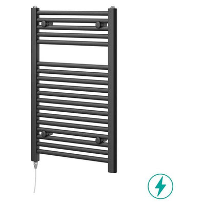 North Carolina 770 x 500mm Electric Heated Towel Rail – Anthracite