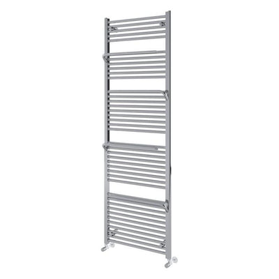 North Dakota 1800 x 600mm Heated Towel Rail with Hangers – Chrome