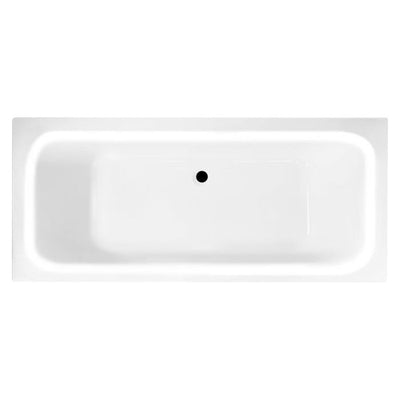 Ocean Acrylic White Bath Double Ended 1700x700mm