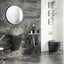 Ruth Black Toilet and Basin Suite