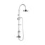 New York Dual Exposed Shower Valve With Grand Rigid Riser & Soap Basket